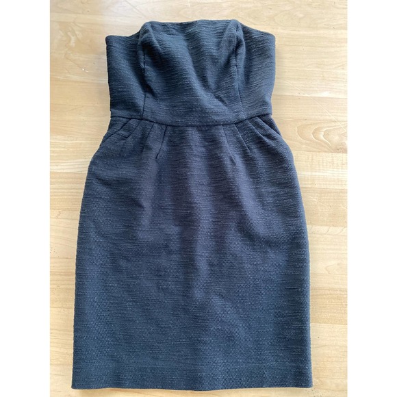 Lilly Pulitzer Black Strapless Dress Size 0 - Picture 1 of 4